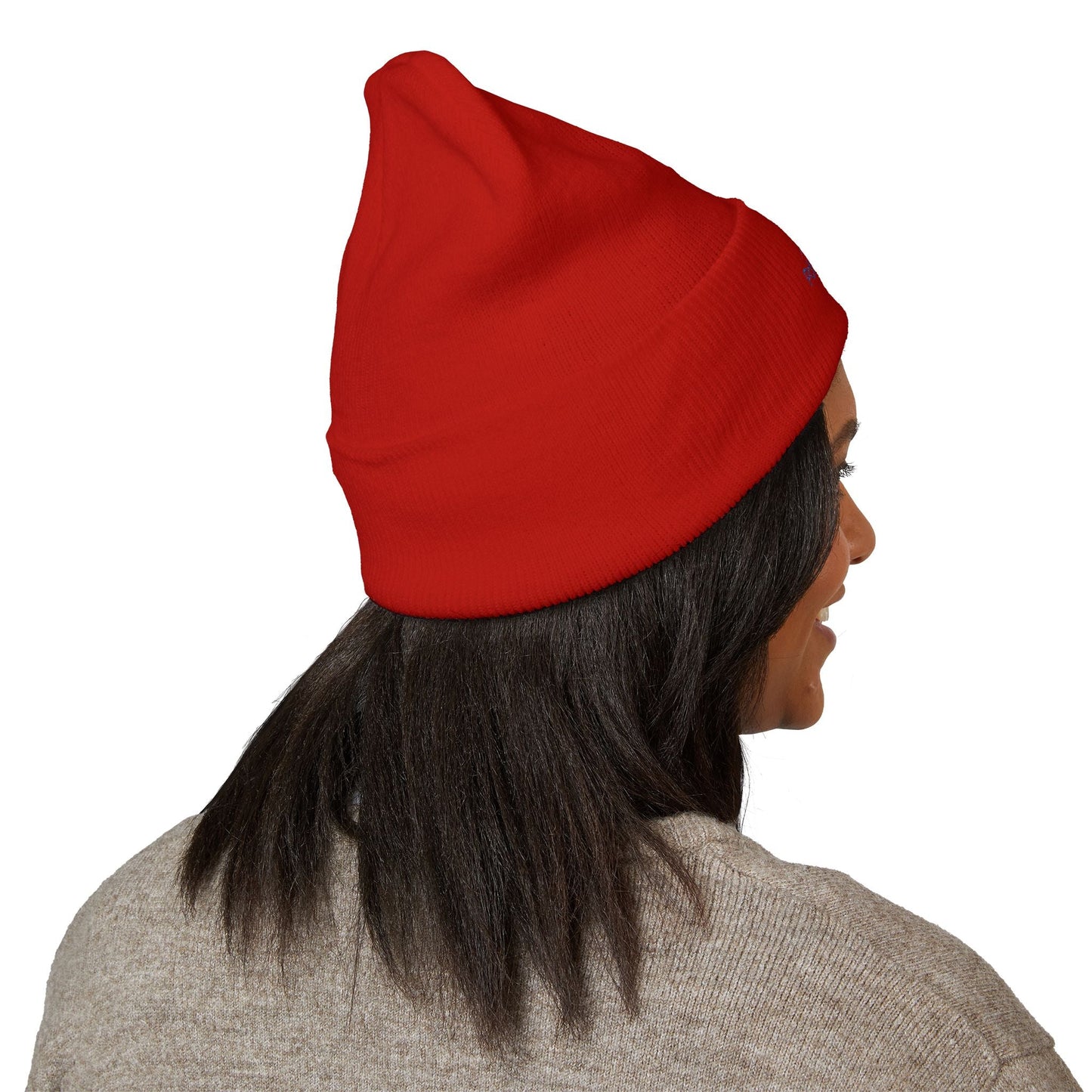 PchillThreadz Signature Blue Logo Beanie - PchillThreadz