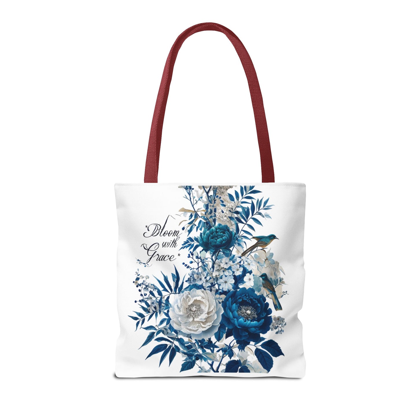 Elegant Botanicals Tote Bag - Bloom with Grace - PchillThreadz
