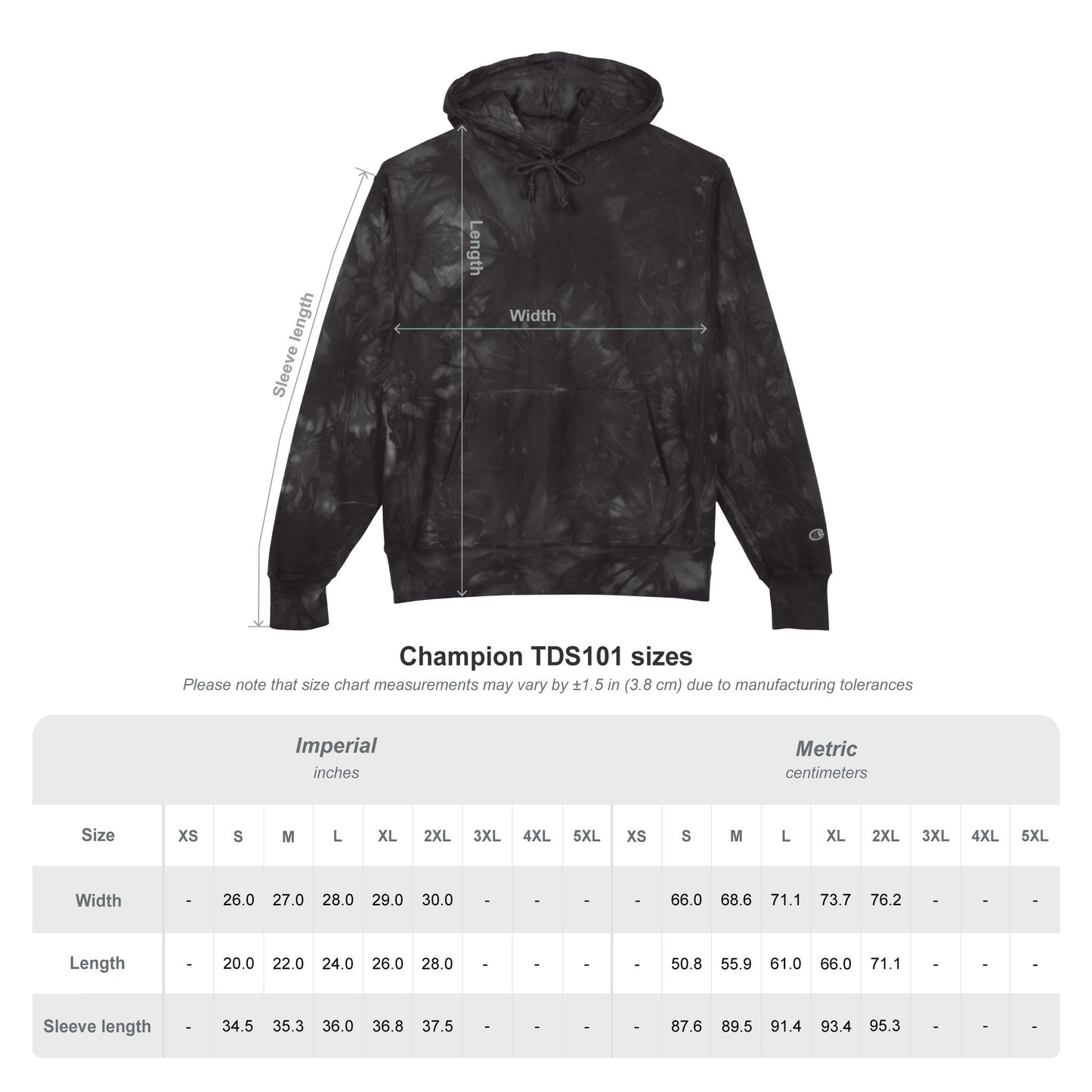 Women's Tie - Dye Hoodie - PchillThreadz