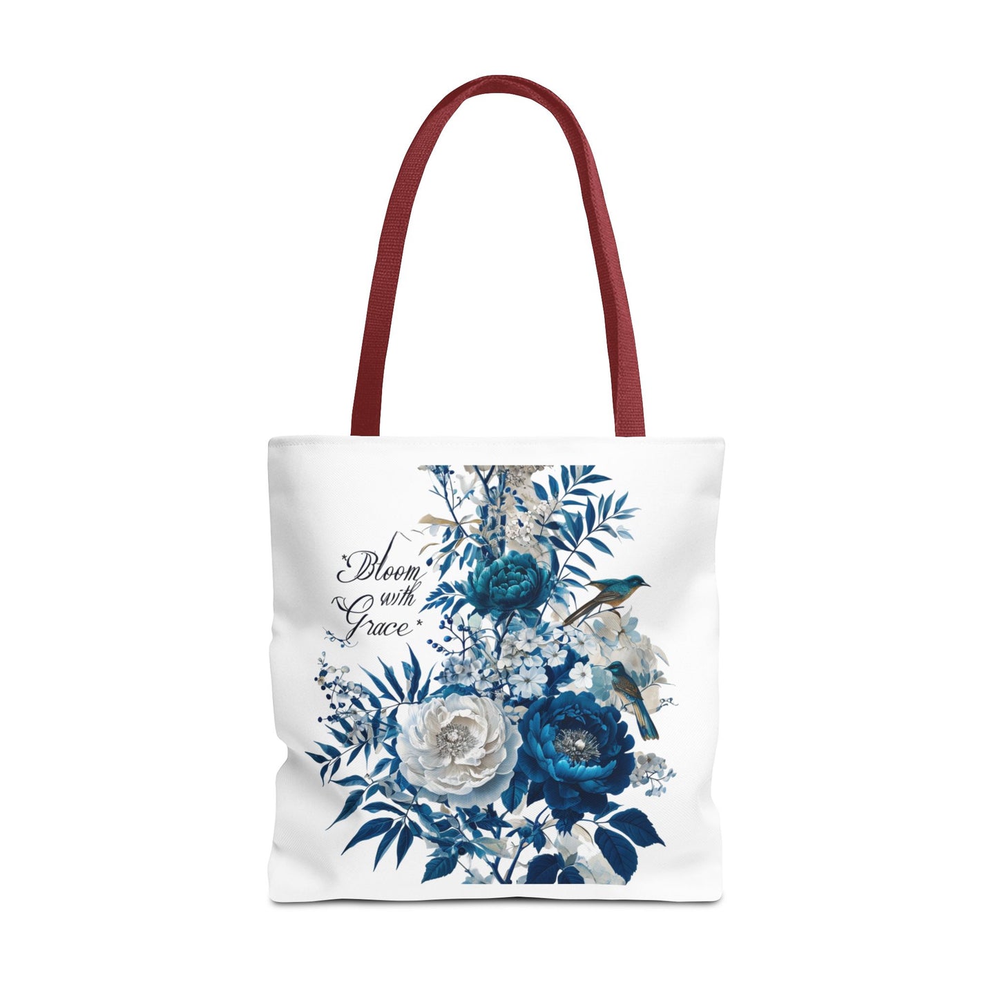 Elegant Botanicals Tote Bag - Bloom with Grace - PchillThreadz