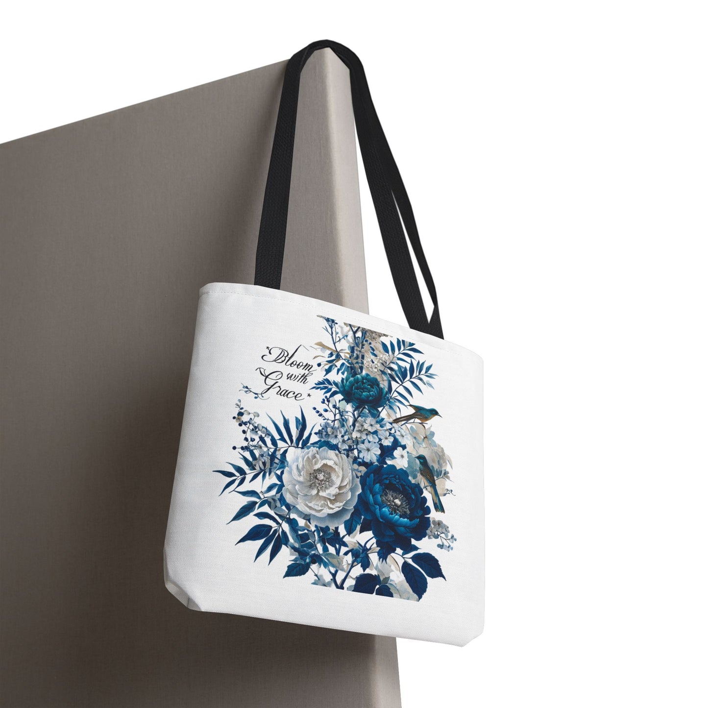 Elegant Botanicals Tote Bag - Bloom with Grace - PchillThreadz