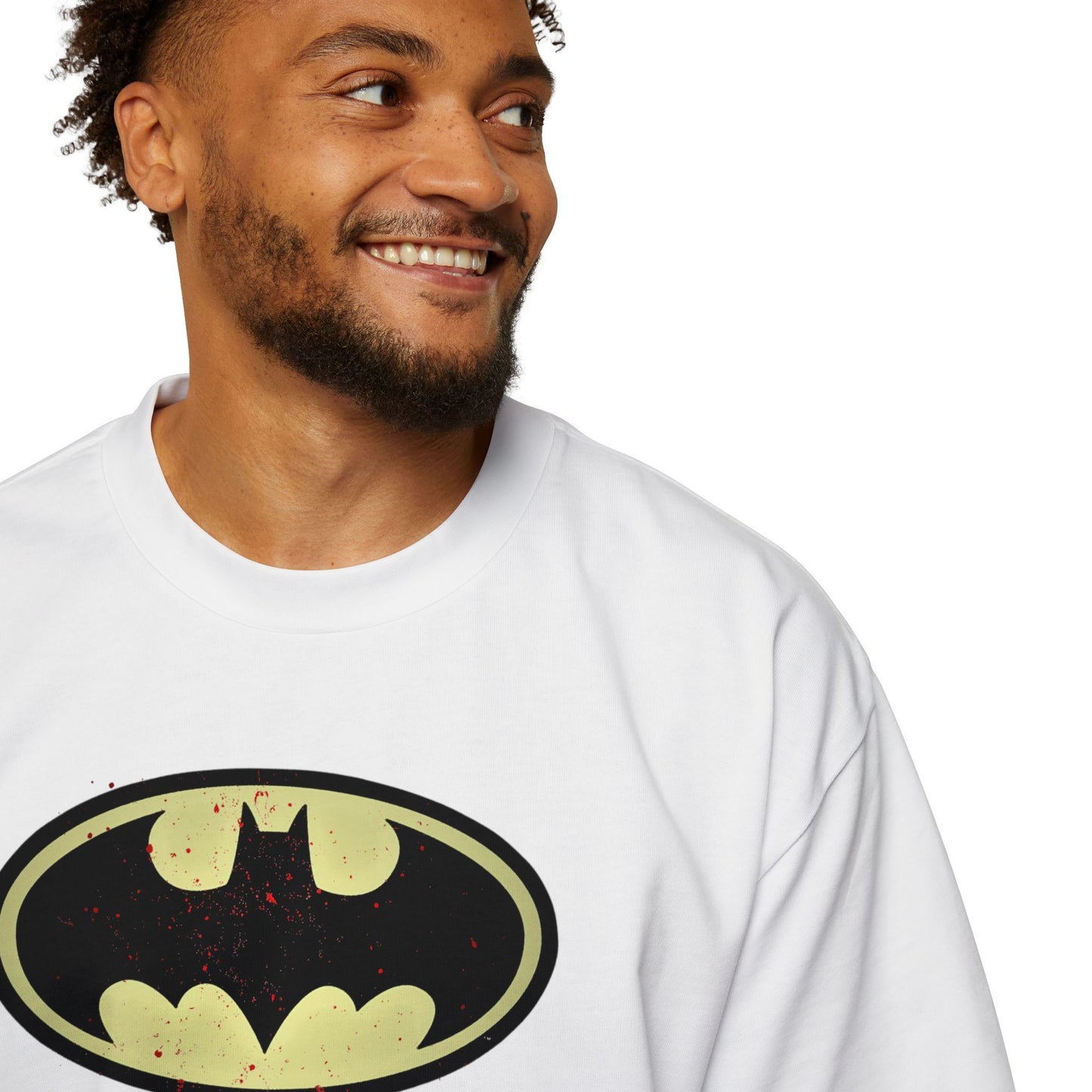 Oversized Batman Graphic Tee - PchillThreadz