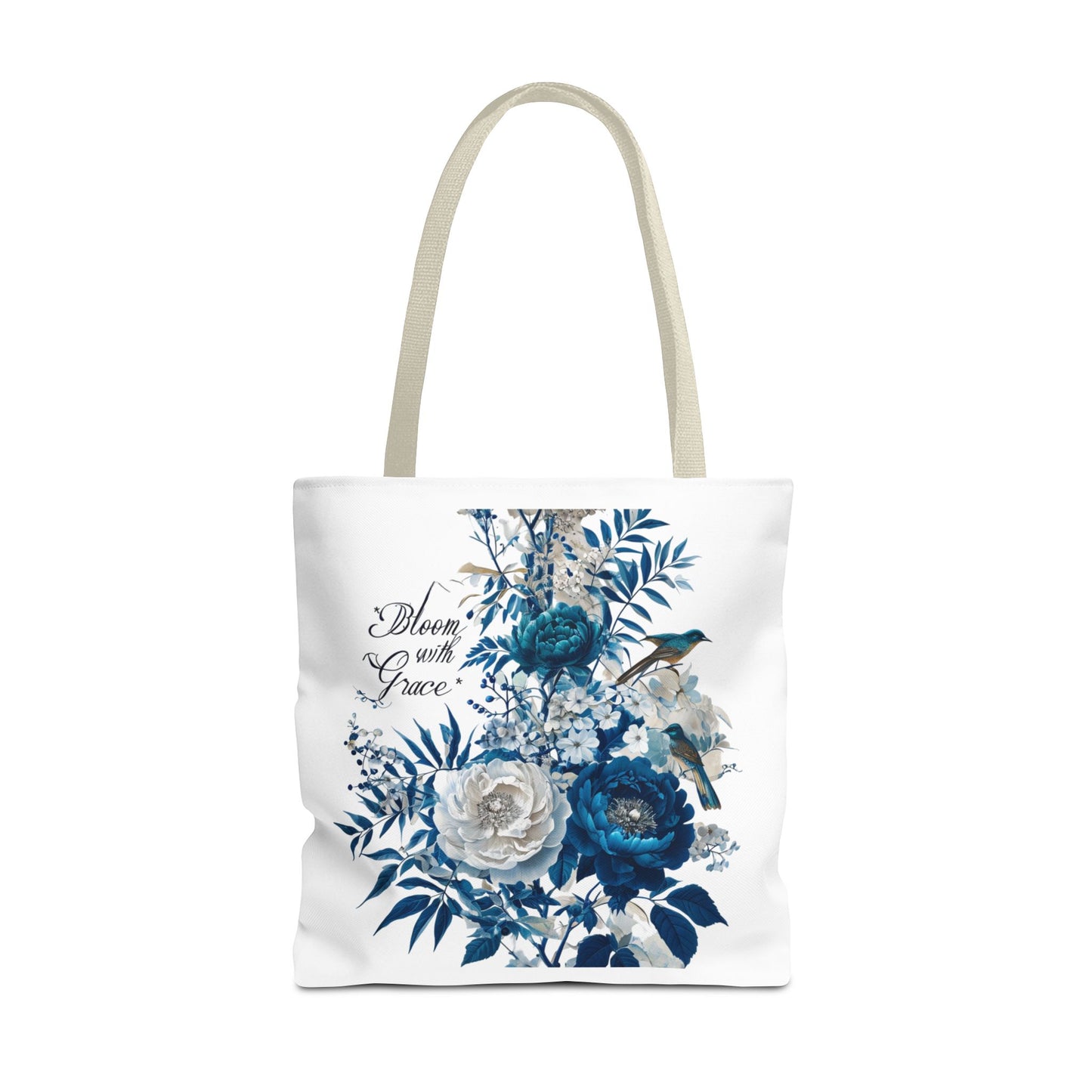 Elegant Botanicals Tote Bag - Bloom with Grace - PchillThreadz