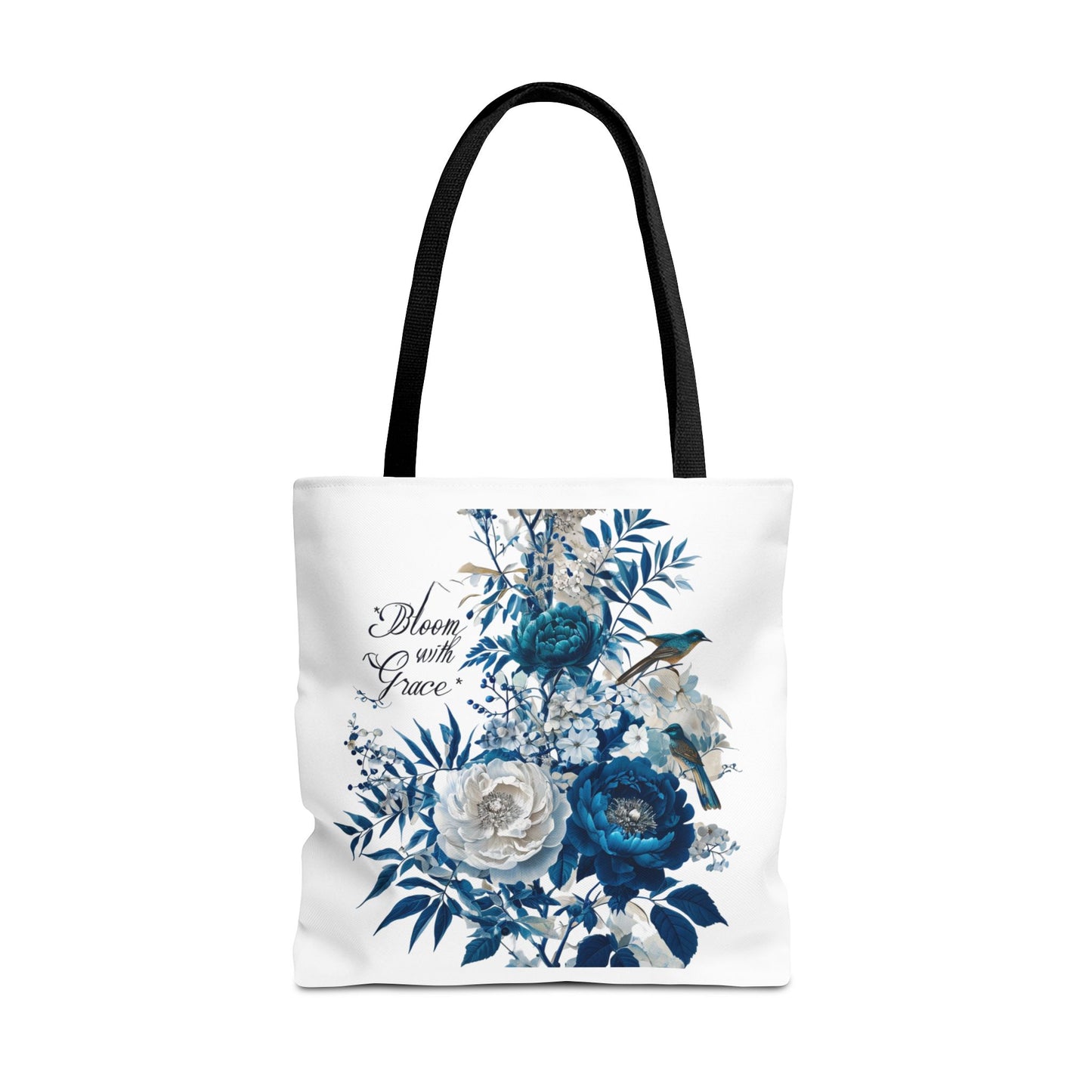 Elegant Botanicals Tote Bag - Bloom with Grace - PchillThreadz