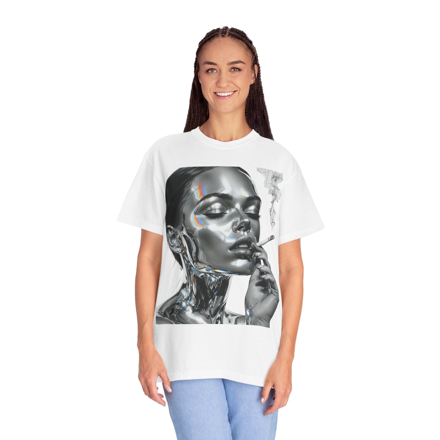 Steel Siren Graphic Tee - PchillThreadz