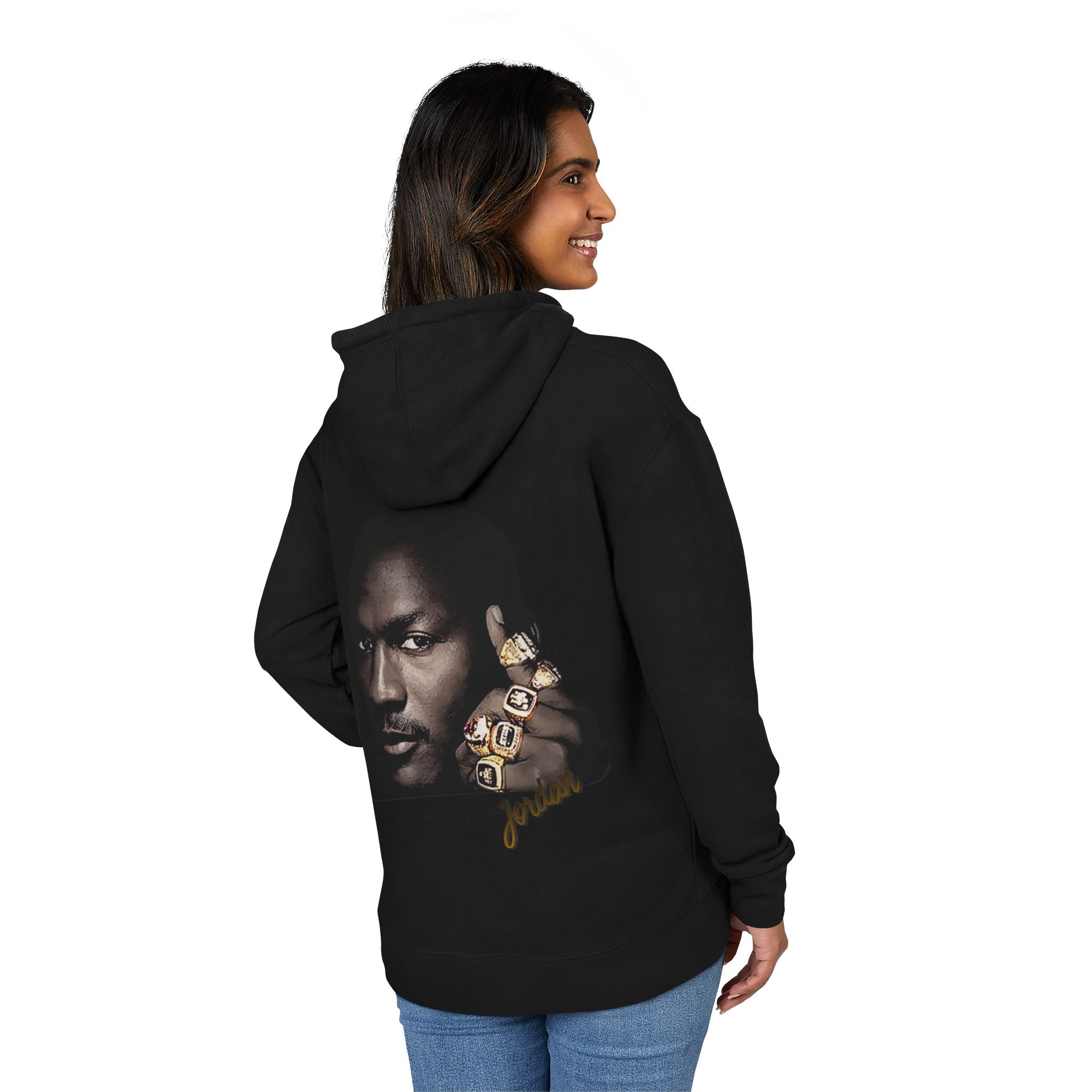 Michael Jordan Ring Graphic Hoodie - PchillThreadz