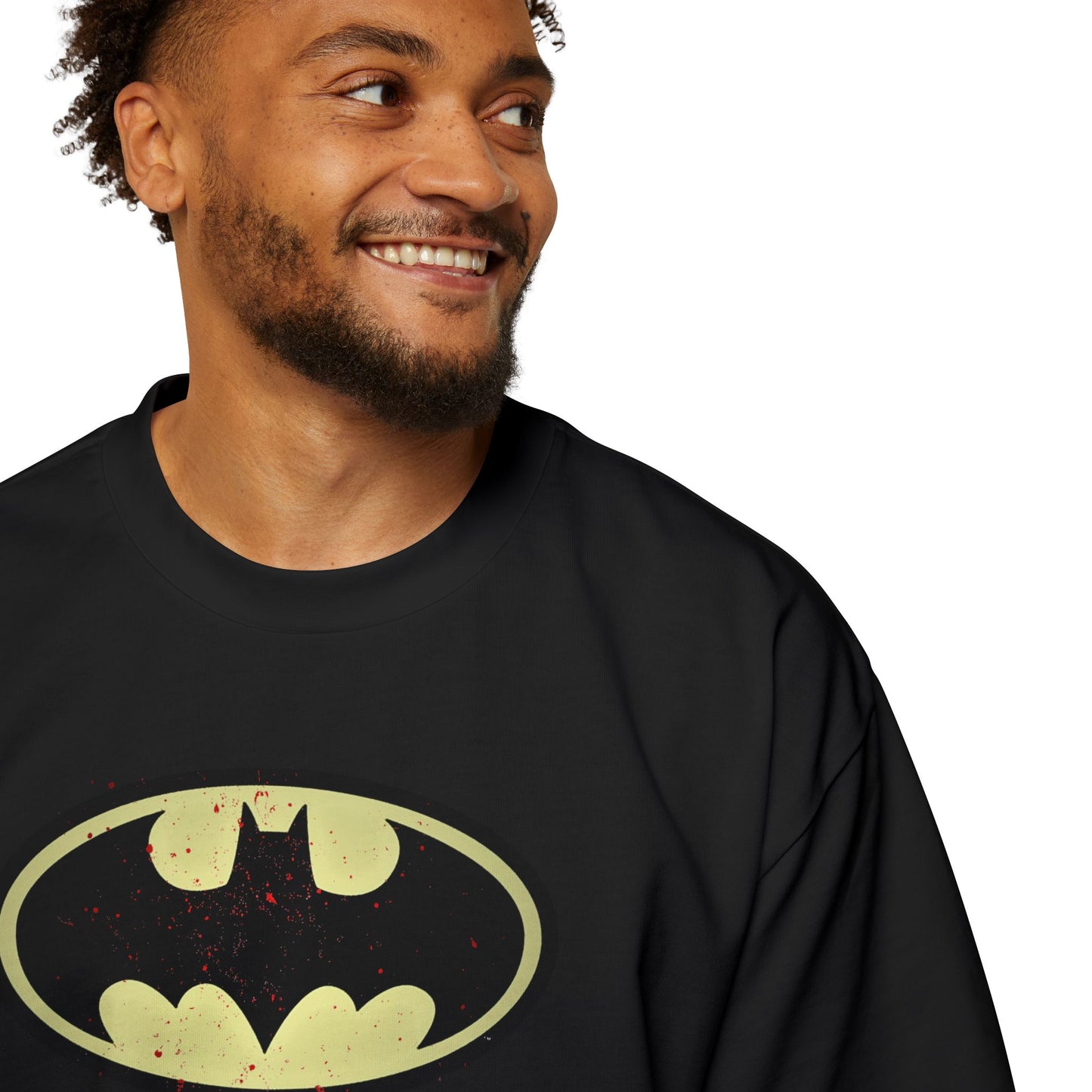 Oversized Batman Graphic Tee - PchillThreadz