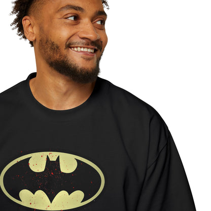 Oversized Batman Graphic Tee - PchillThreadz