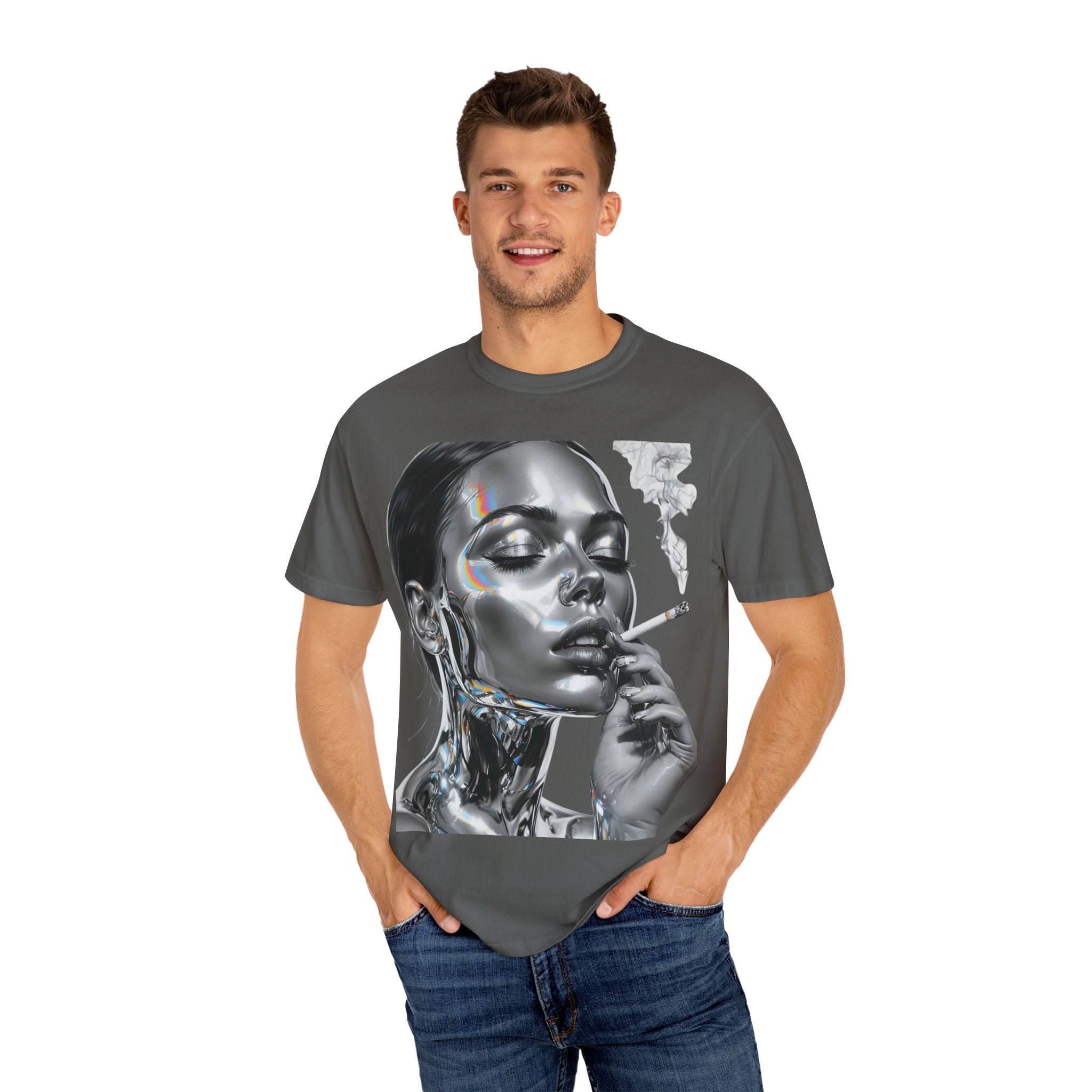 Steel Siren Graphic Tee - PchillThreadz