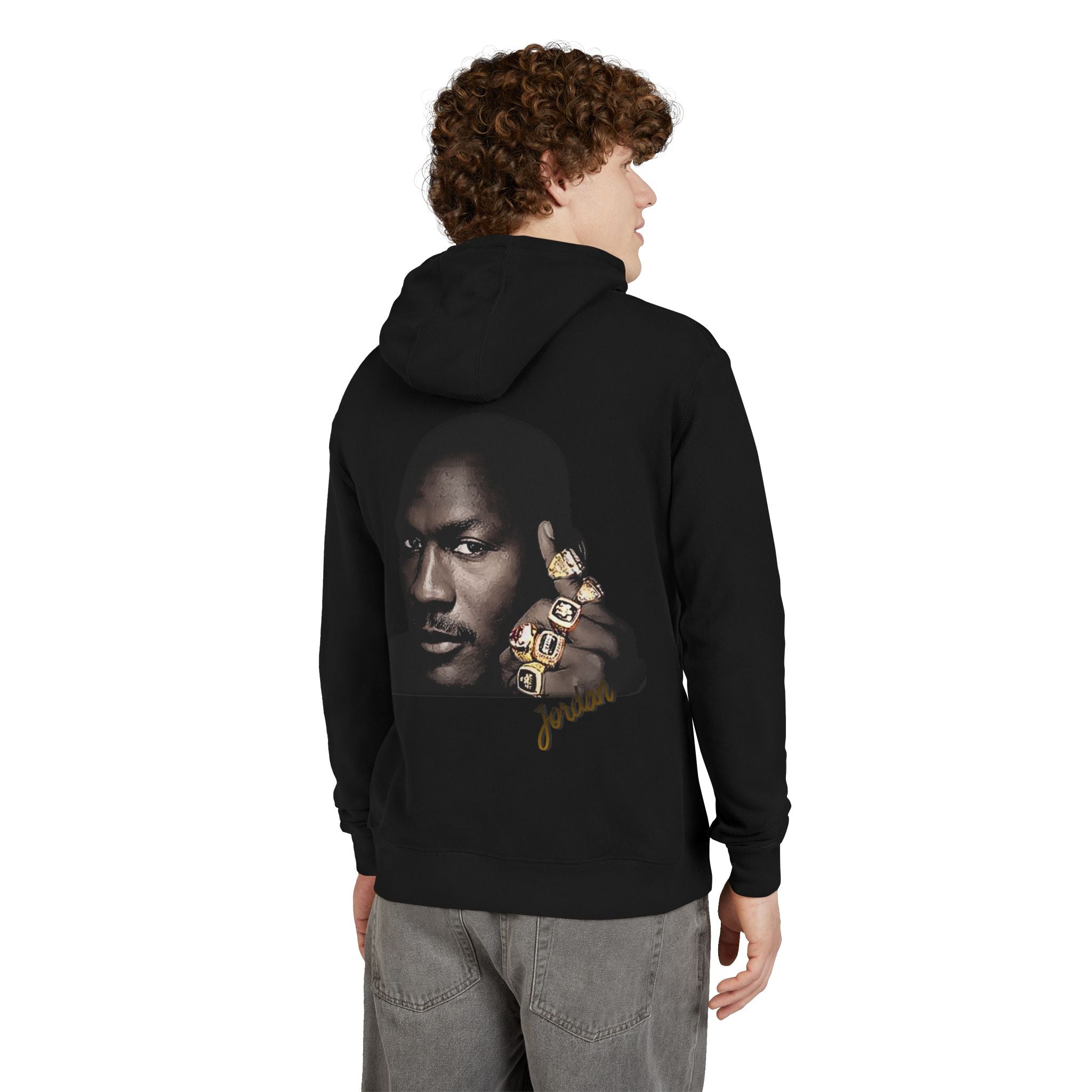 Michael Jordan Ring Graphic Hoodie - PchillThreadz