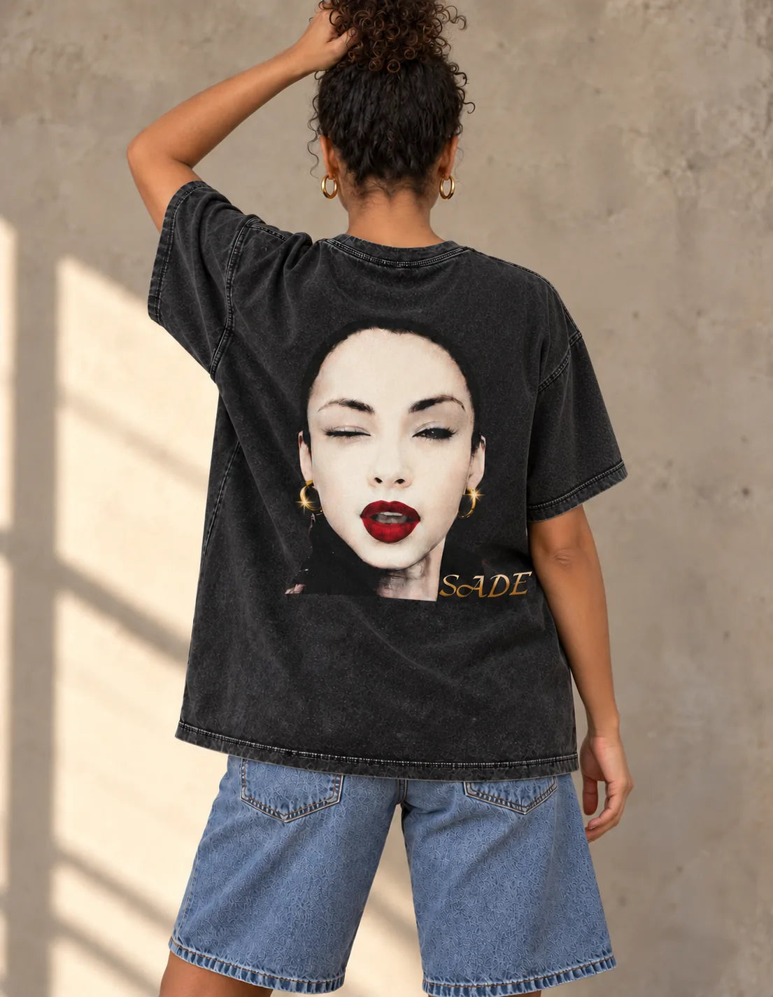 Sade Oversized Heavyweight Graphic T-Shirt
